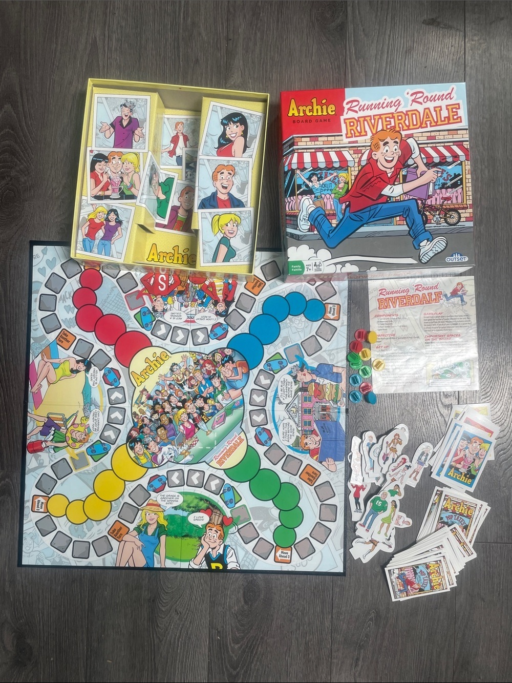 Archie Running 'Round Riverdale Board Game - Multi-Color - Picture 4 of 11